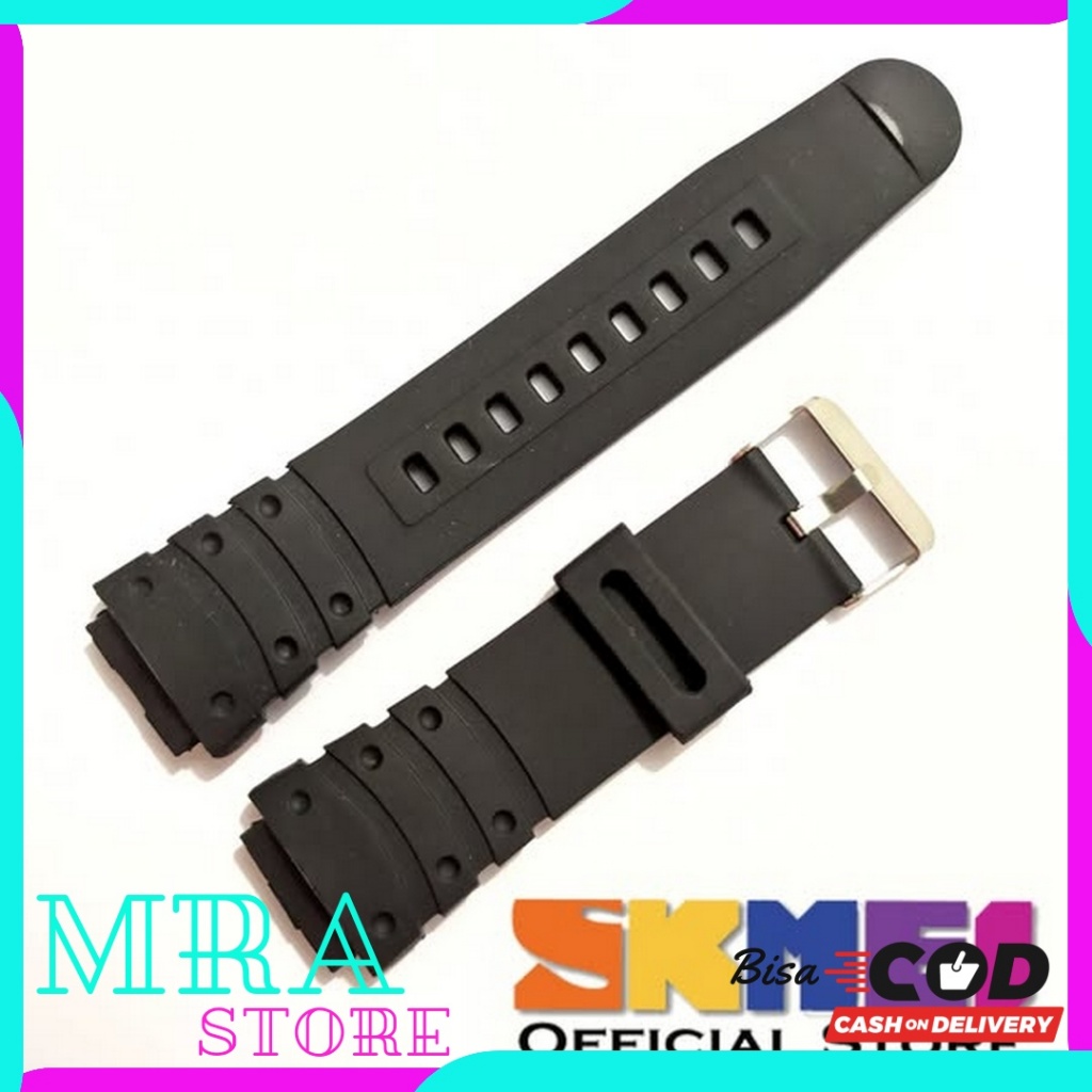 Strap Tali jam Skmei Sport DG1301 Skmei DG 1301 Skmei  1301 Hitam