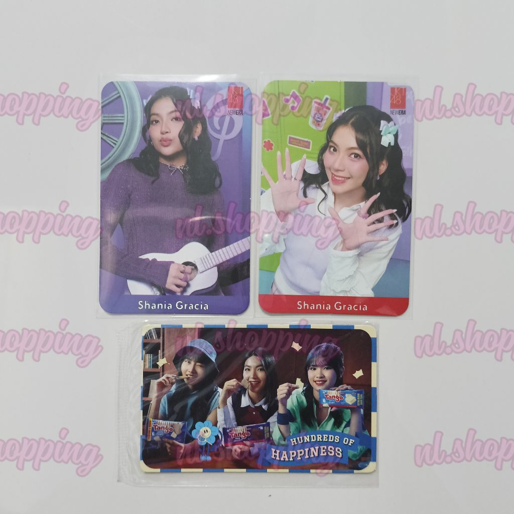 Bundling Photocard Gracia JKT48 X Chatime