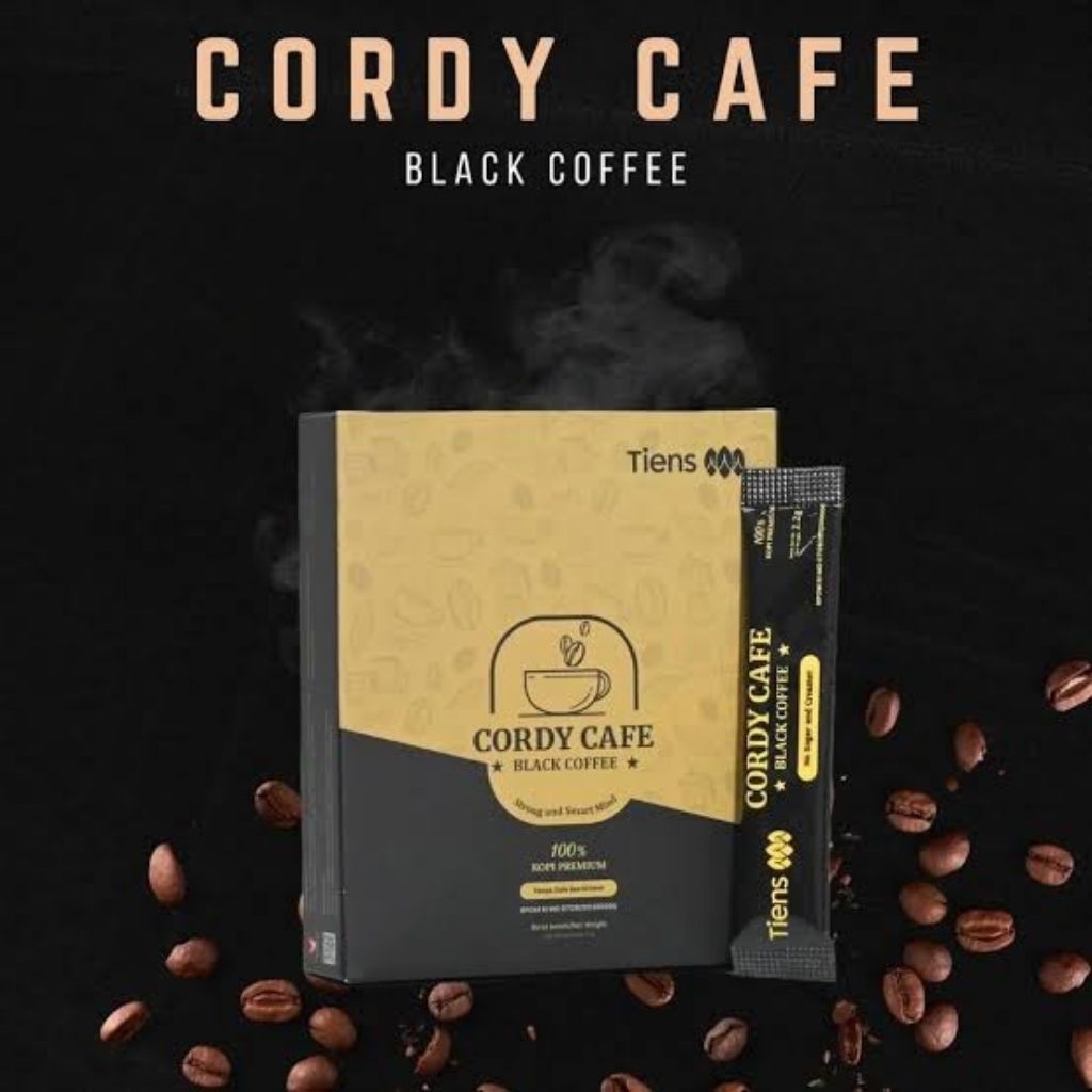 

KOPI PREMIUM DAN SEHAT BLACK COFFE CORDY ISI 15 SACHET BUBUK KOPI HITAM