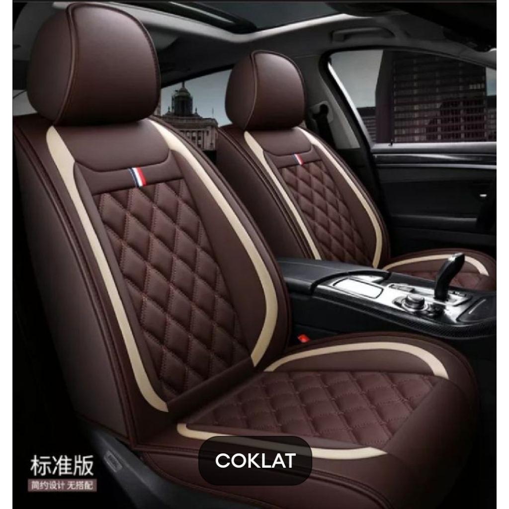 SARUNG JOK MOBIL NEW PAJERO SPORT 2025 2024 2023 2022 2021 2020 2019 BONUS BANTALAN 2 DAN SARUNG STI