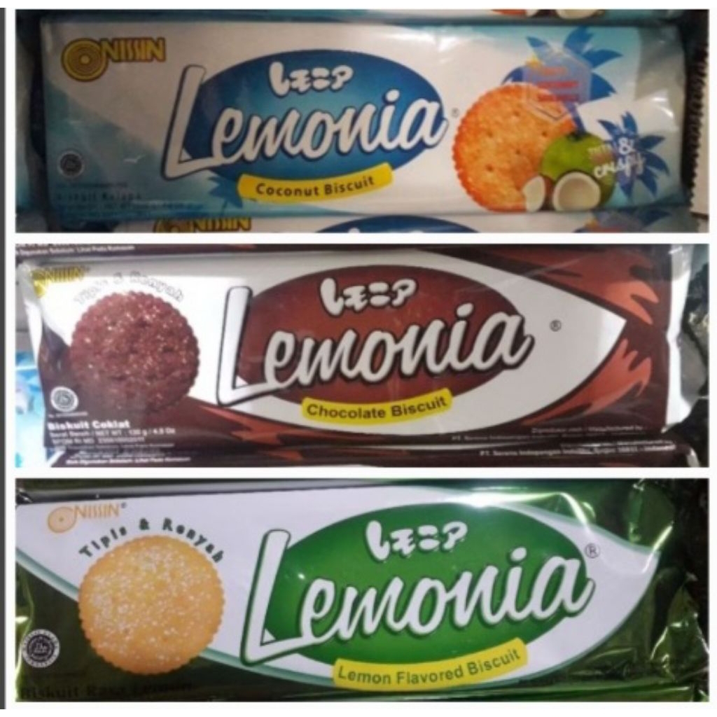 

nissin lemonia cookies biscuit 130 gr