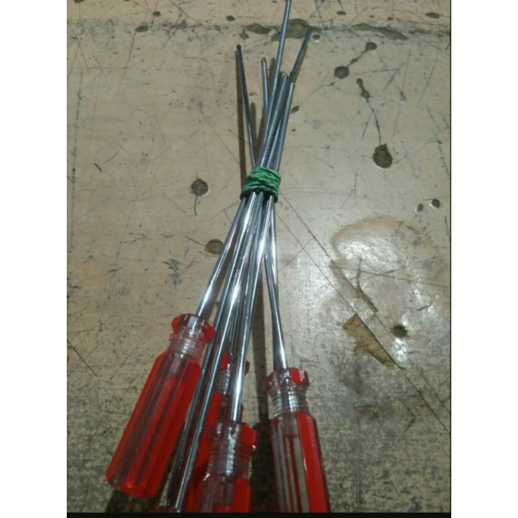 OBENG KECIL PANJANG PLUS (+) dan OBENG KECIL PANJANG MINUS / MIN (–)