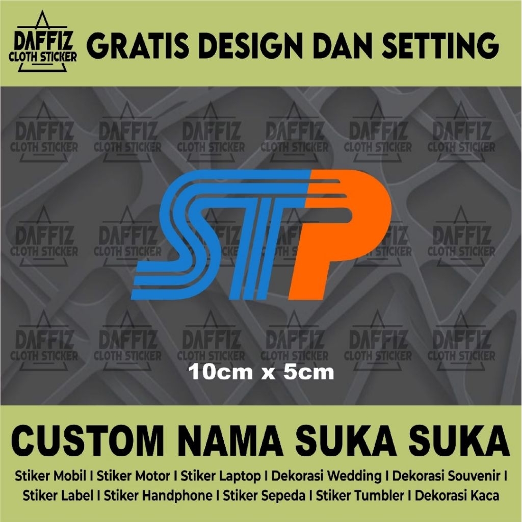 

STIKER CUTTING STP 2 WARNA