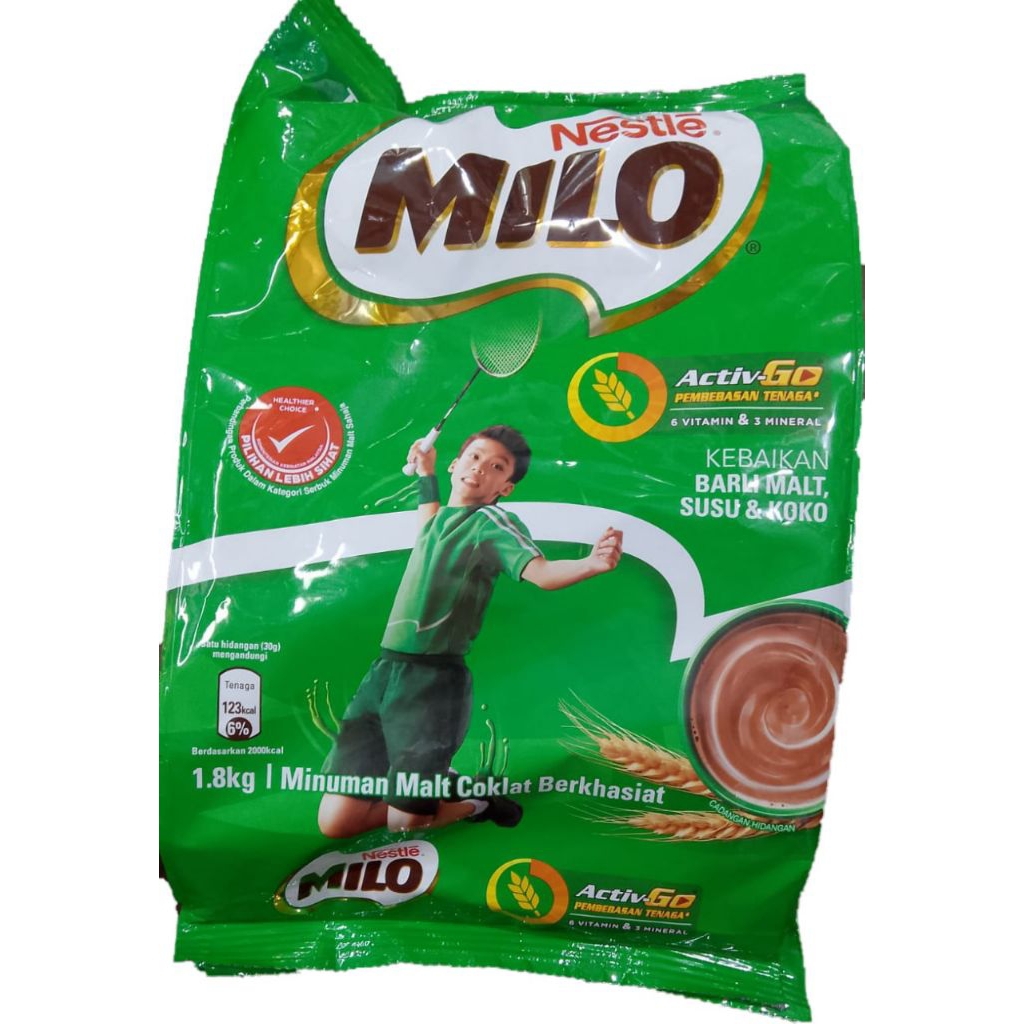 

NESTLE M I L O ASLI MALAYSIA 900g-2Kg