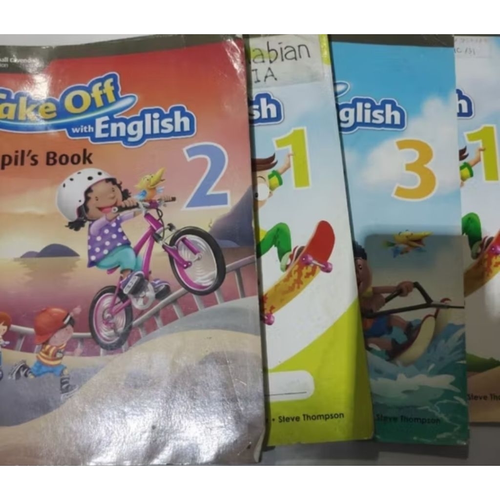 BUKU TAKE OFF WITH ENGLISH PUPIL'S BOOK - WORKBOOK ORIGINAL