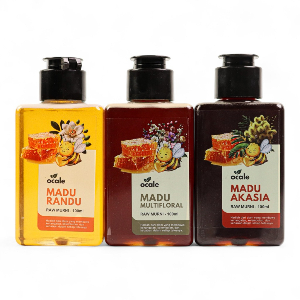 

Ocale - Madu Murni – Varian Akasia, Multifloral & Randu