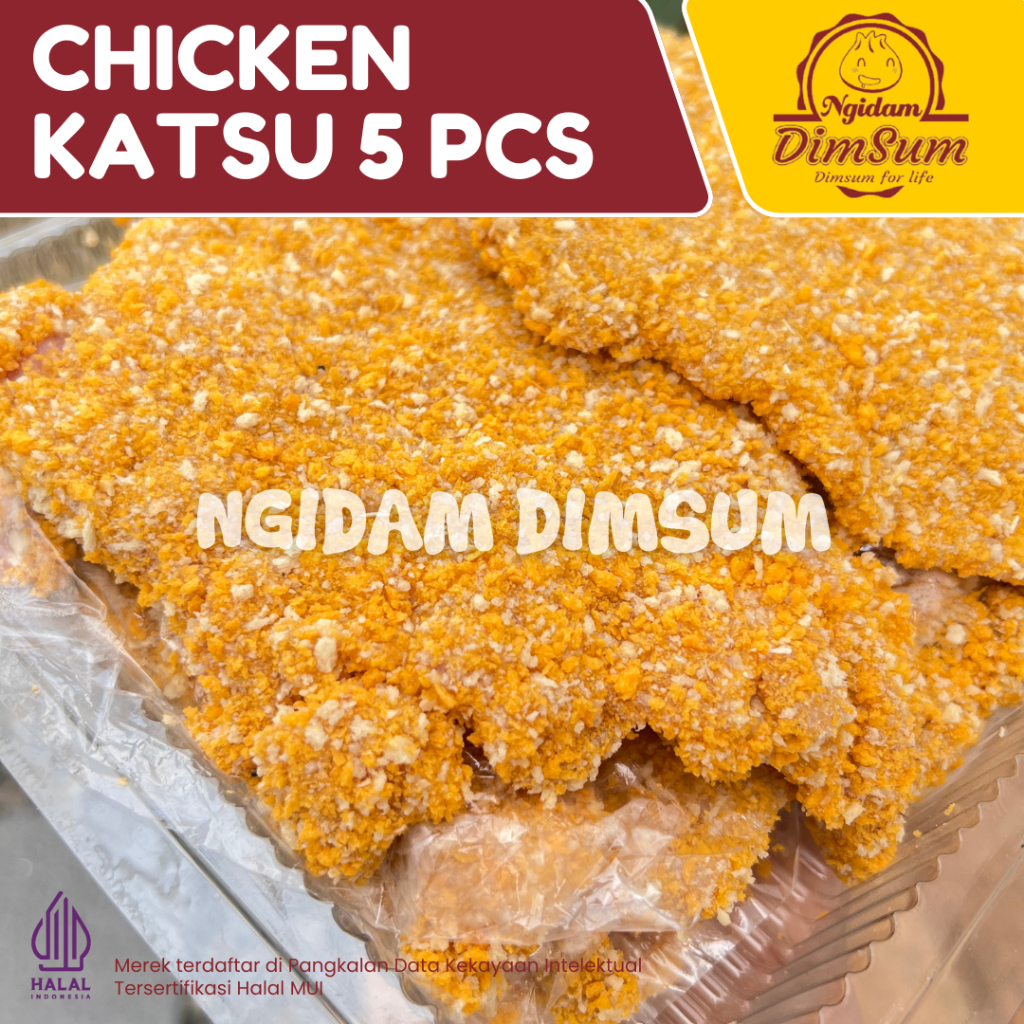 

Chiken Katsu Frozen Isi 5 Pcs