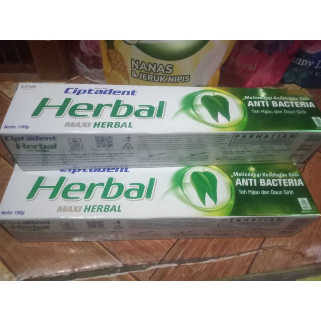CIPTADENT HERBAL 190G