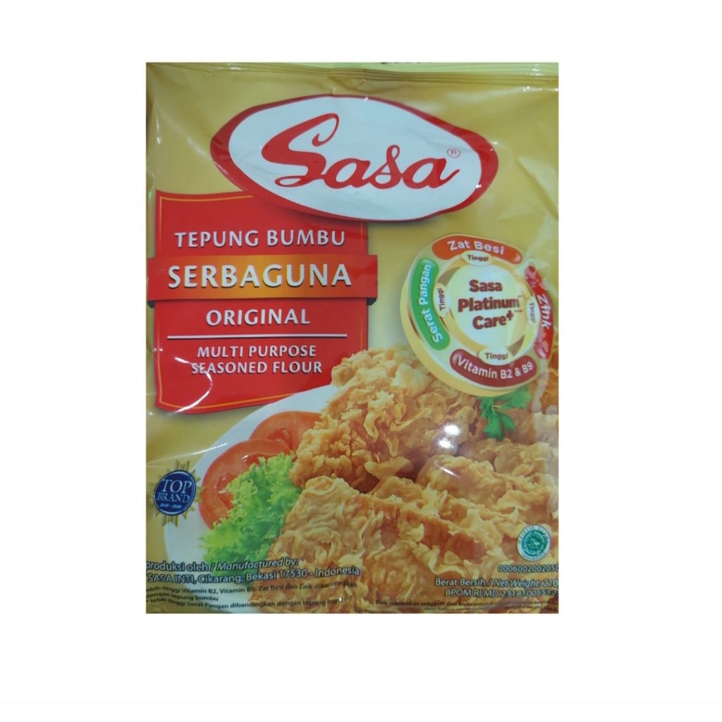 

Sasa Tepung Bumbu 210gr