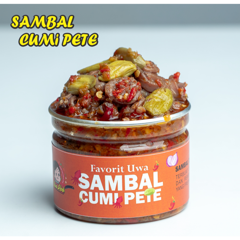 

SAMBAL UWA - Sambal Cumi Pete 120g | Favorit Uwa