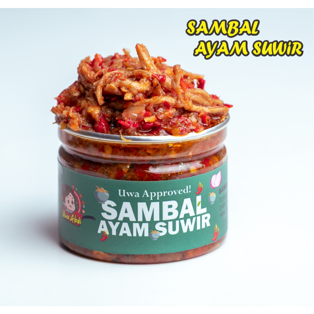 

SAMBAL UWA - Sambal Ayam Suwir 120g | Uwa Approved!