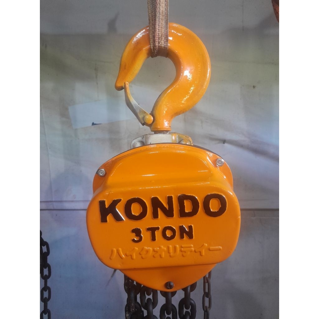 chainblock takel katrol 3 ton kondo