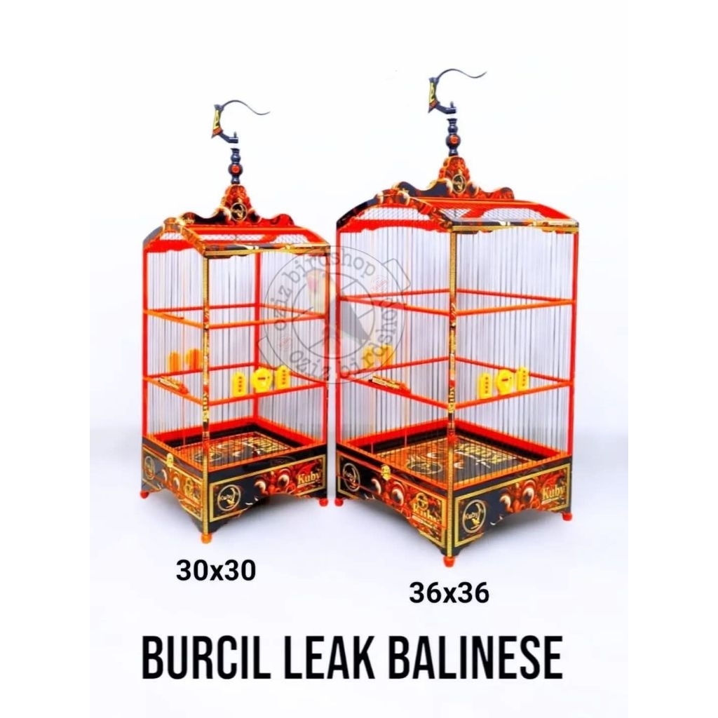 sangkar Burcil decal ruji fiber  kuby 30x30 dan 36x36