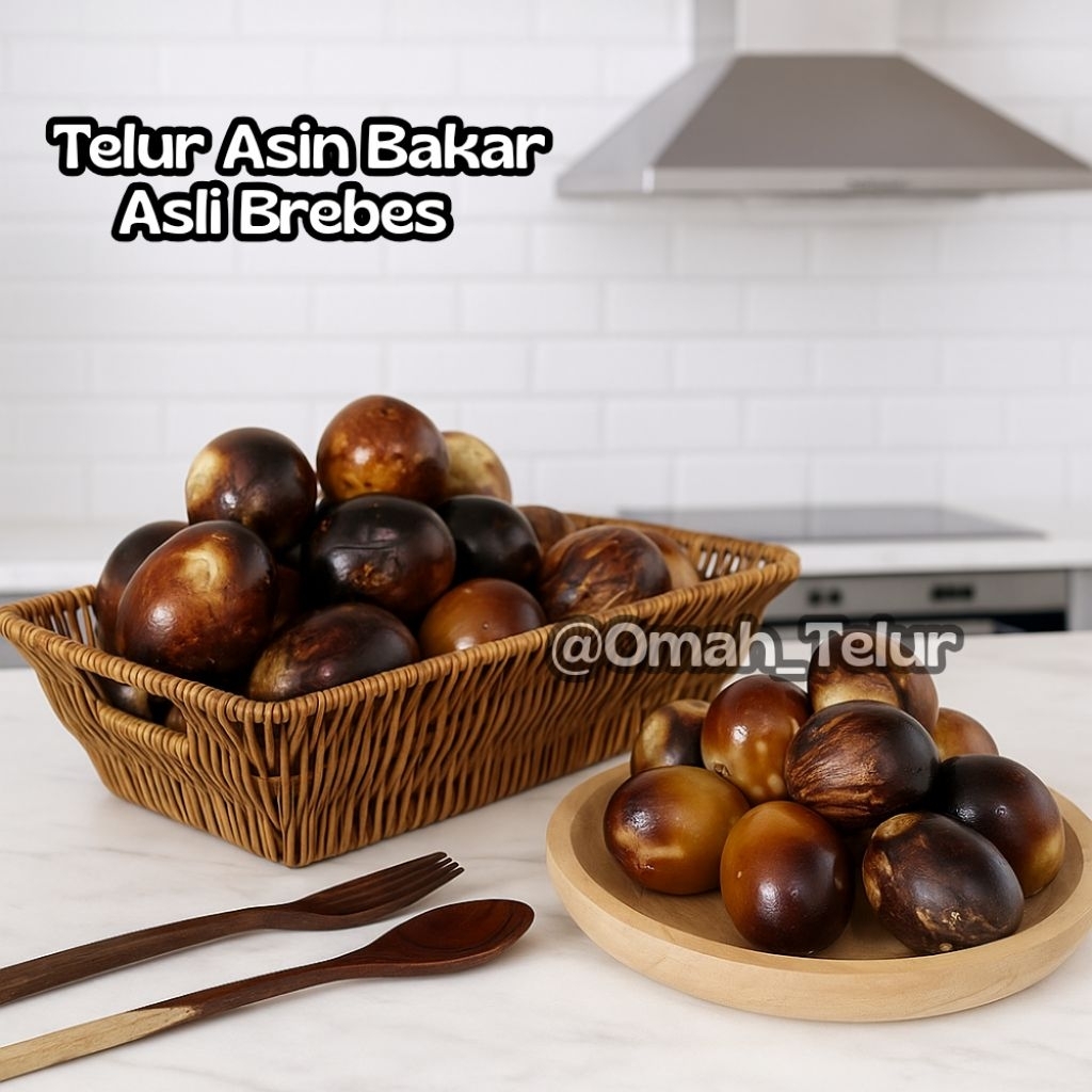 

Telur Asin Bakar Premium Brebes | Isi 6 Butir Matang, Masir, Berminyak, Gurih Berkualitas
