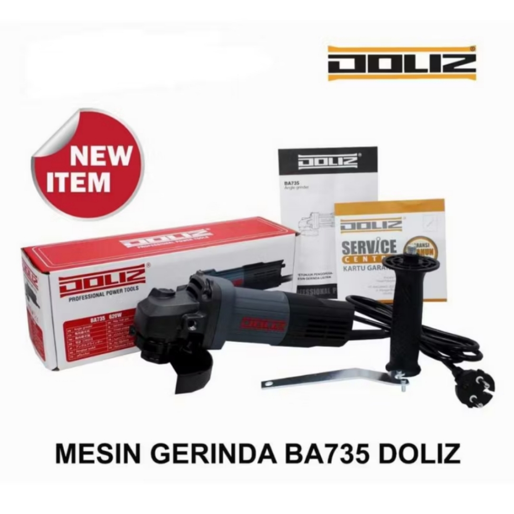 Mesin Gerinda Doliz BA735 - gerinda doliz 4" - grinda gurinda mesin potong