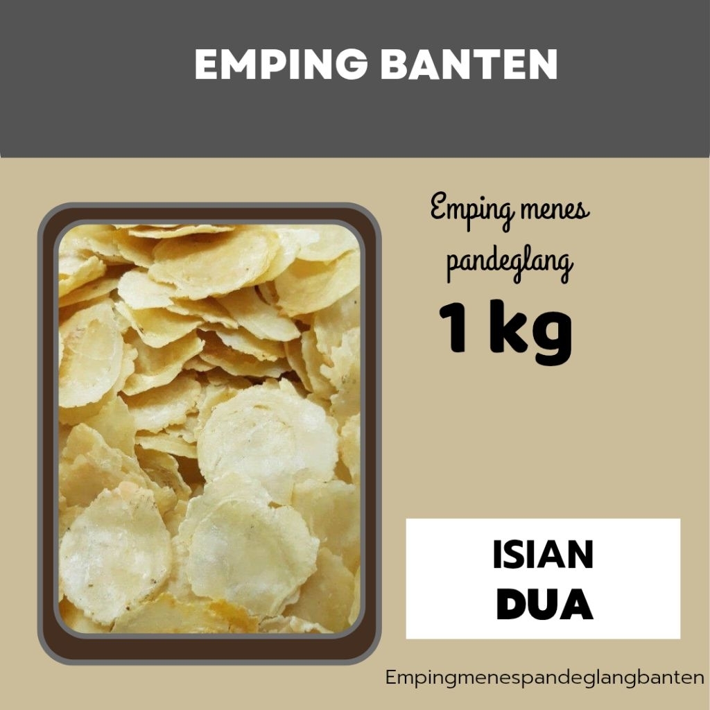 

Emping Menes Pandeglang 1 kg