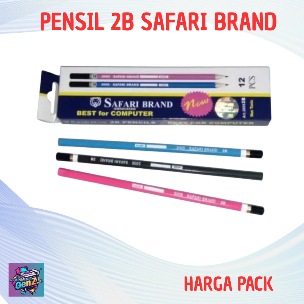 

PENSIL 2B SAFARI BRAND