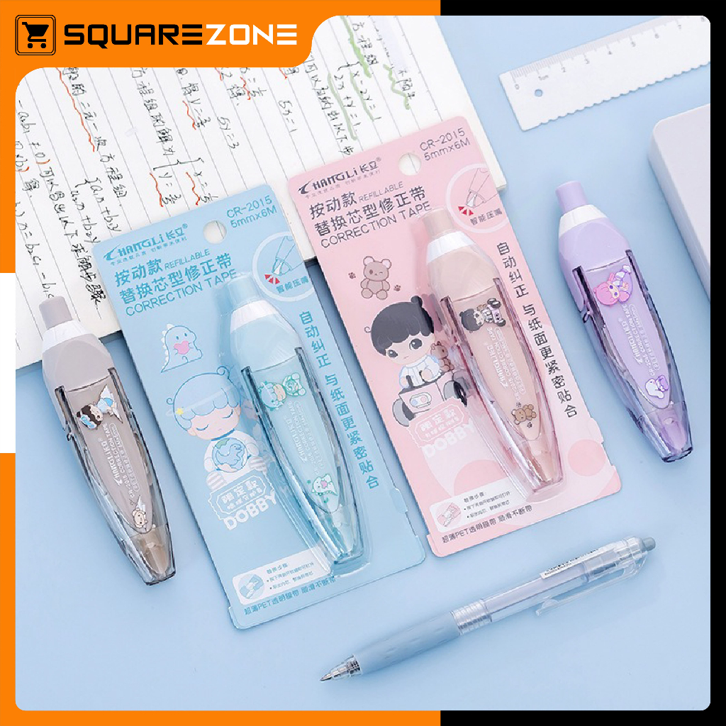 

Correction Tape Pita Koreksi Tipe X Kertas 6meter Penghapus Pena Karakter ATK3004