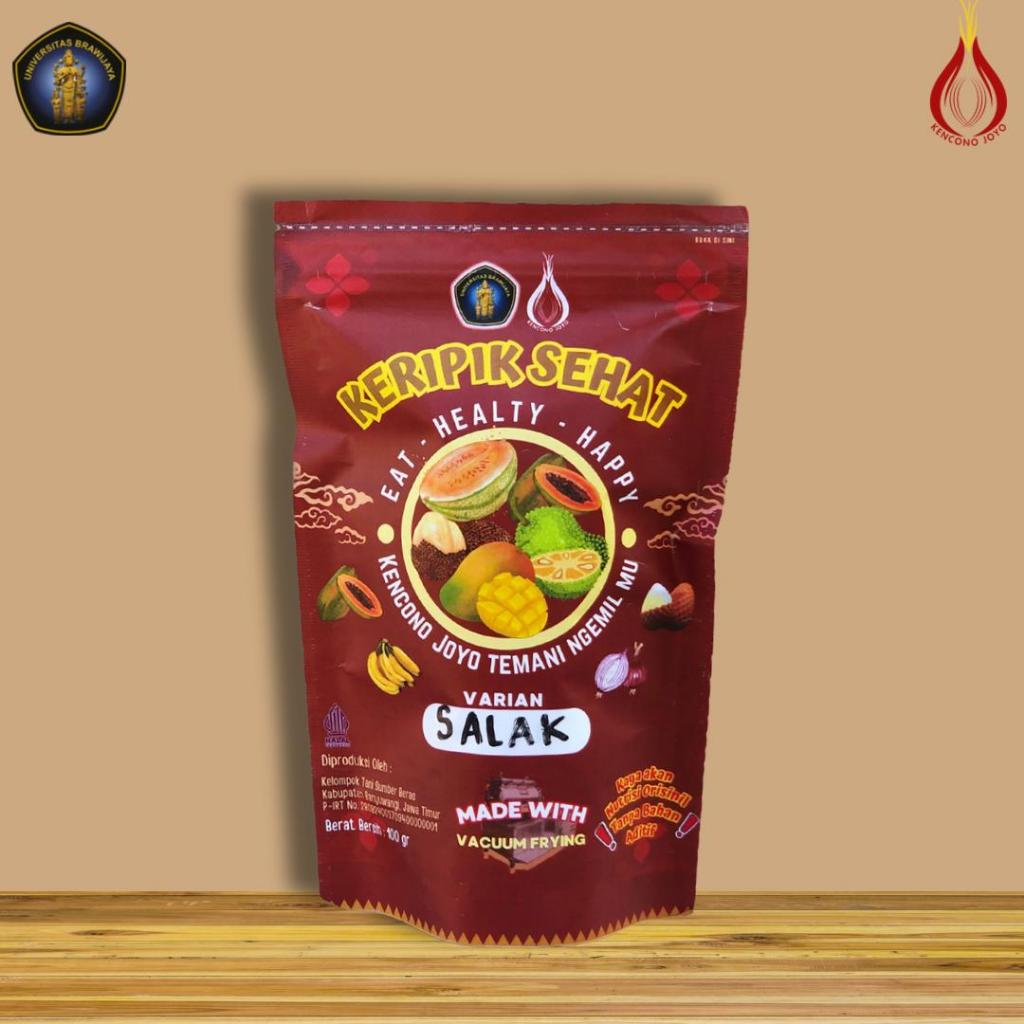 

[PRODUK BARU] Keripik Salak tanpa Minyak – Camilan Buah Sehat – Kencono Joyo 100gr