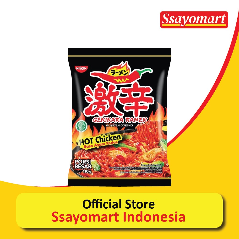 

GEKIKARA RAMEN Mi Instan Goreng Ayam Pedas 118 g
