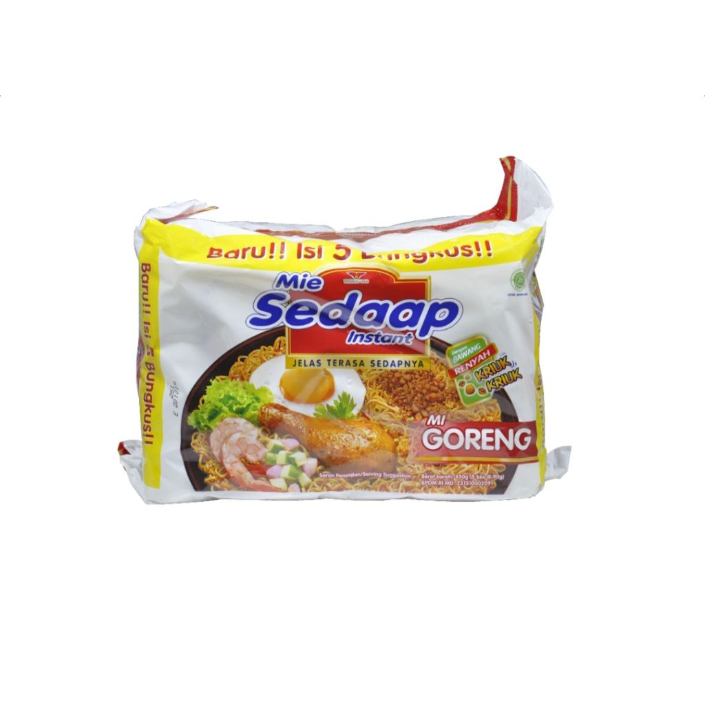 

Sedaap mie instan goreng isi 5
