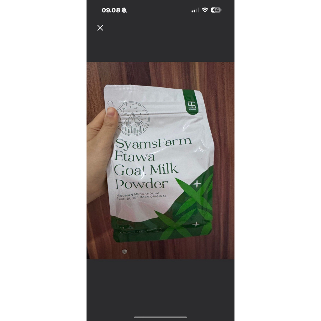 

Baru segel Ternak Syams Susu Kambing etawa 500gr