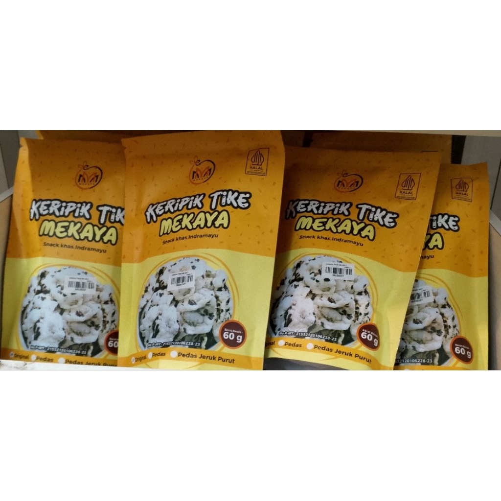 

Keripik Tike Mekaya Khas Indramayu