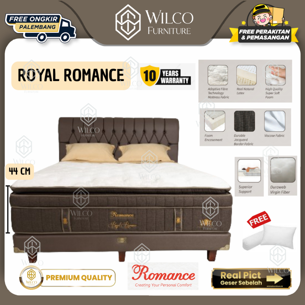 Kasur Matras Romance Royal Romance | Springbed Royal Romance Murah Palembang