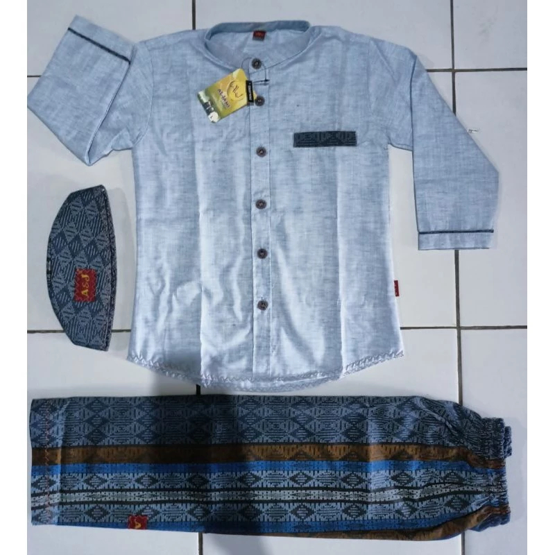 Setelan Baju Koko Anak Lengan Panjang//SARKOCI Anak by A&J