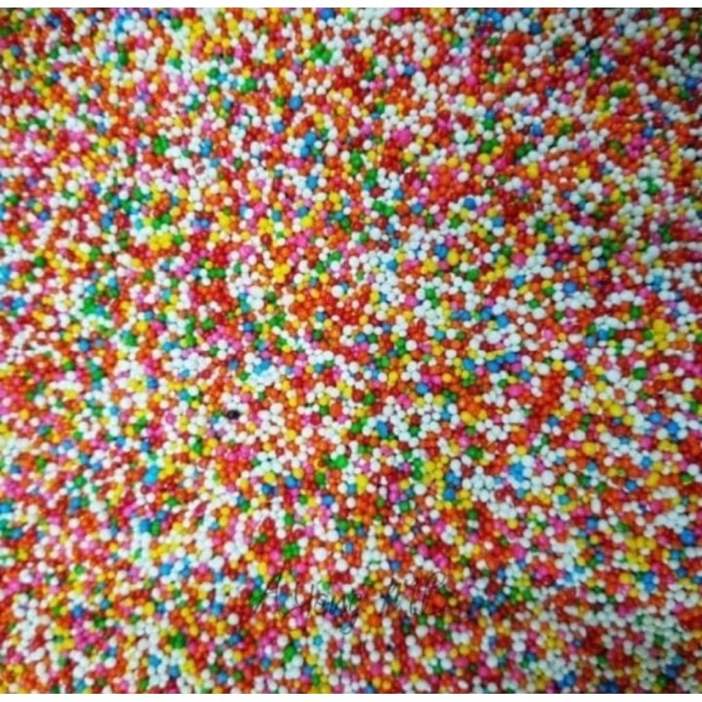 

Sprinkle / manik-manik warna warni untuk hiasan kue