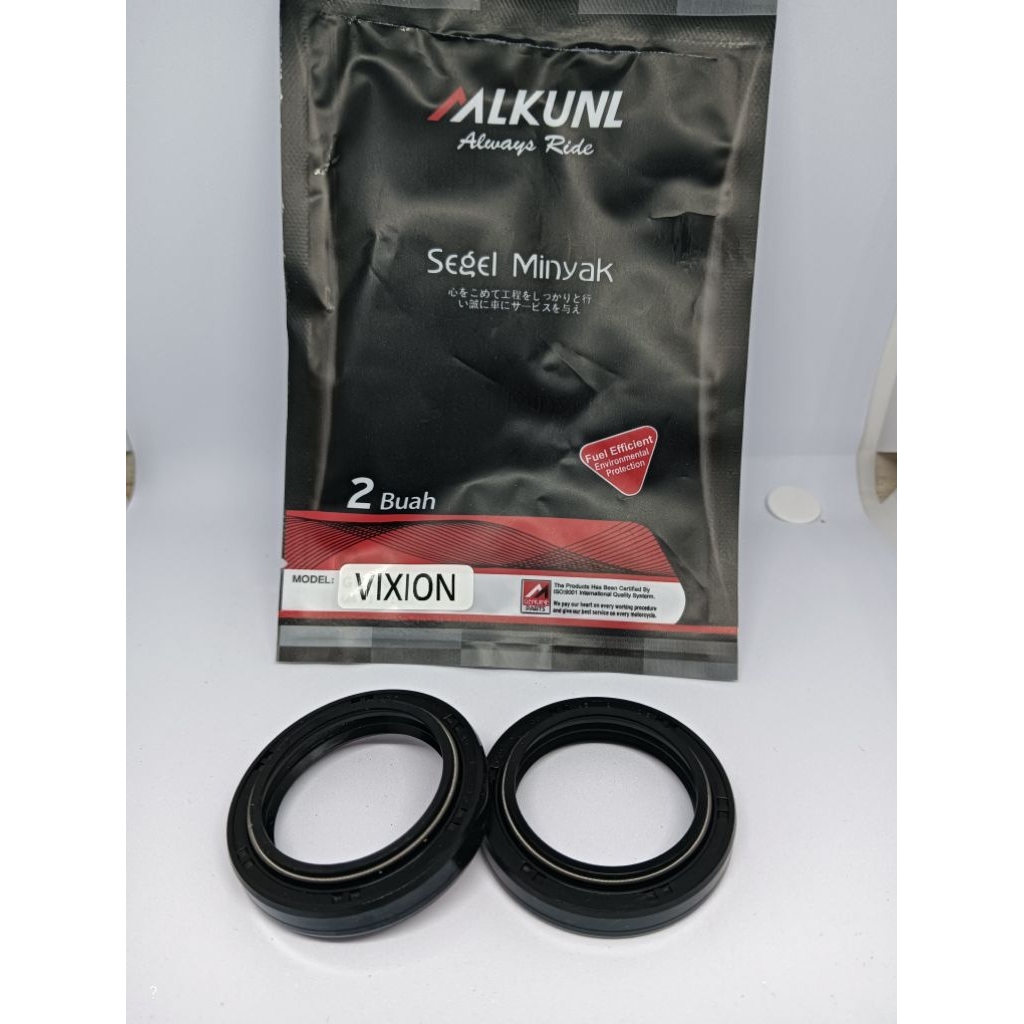 karet seal shock depan Vixion merek mlkuni