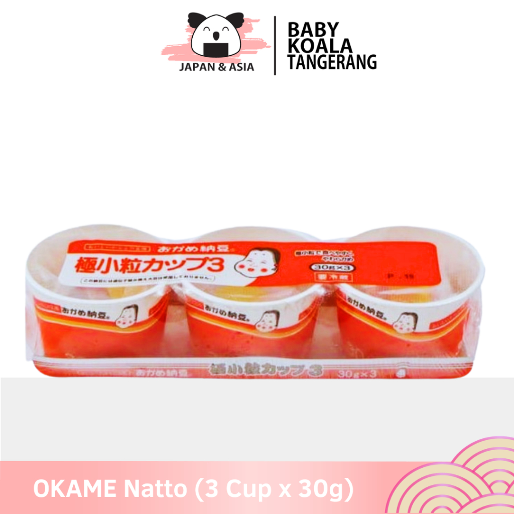 

OKAME NATTO GOKU KOTSUBU Nato Ala Jepang 30g | Farmentasi Kedelai Sehat | Farmented Soy Bean Japan Healthy Food Sushi -BKT
