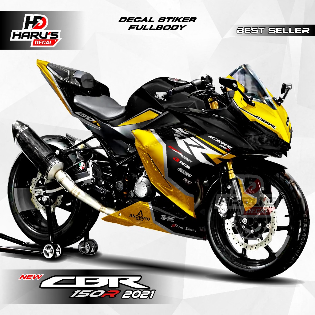 Decal Cbr 150R New 2021 Stiker Decal Motor CBR 150 R Sticker Fullbody / Decal Cbr 150r Full Body_01