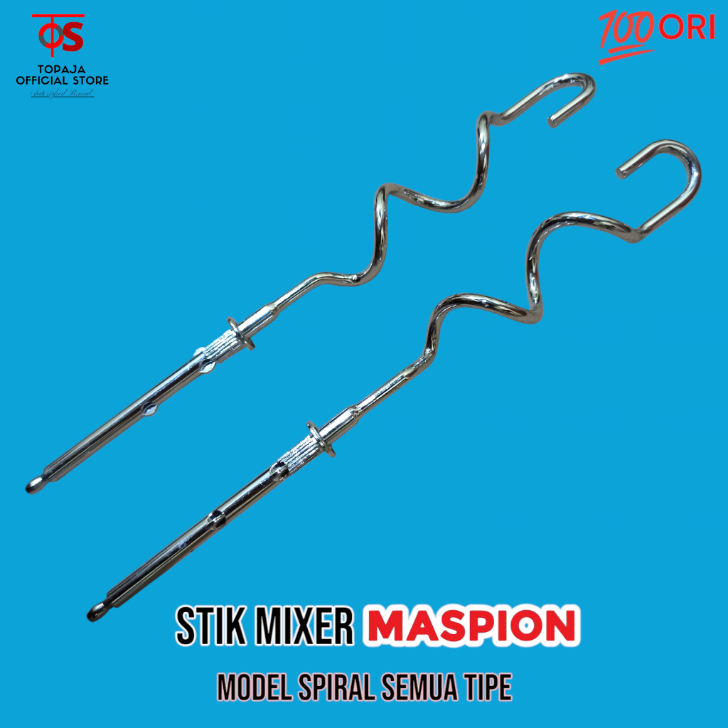 Stik Mixer MASPION Original Semua Tipe - Stik Pengaduk Mixer Maspion Model Spiral All Type