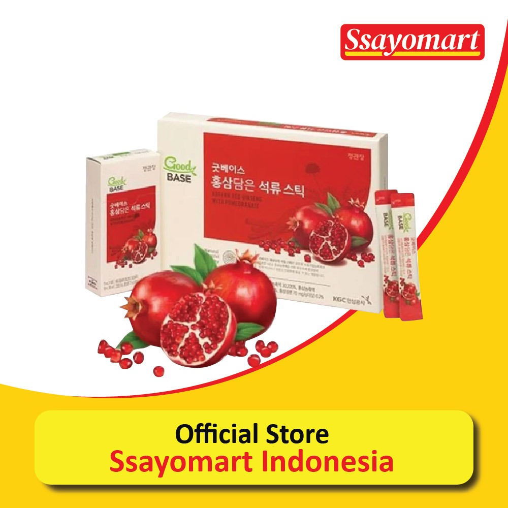 

KOREA GINSENG POMEGRANATE STICK (10ml x 30pcs)