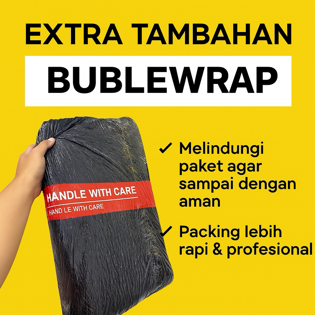 

Extra Bubble Wrap untuk barang ecer