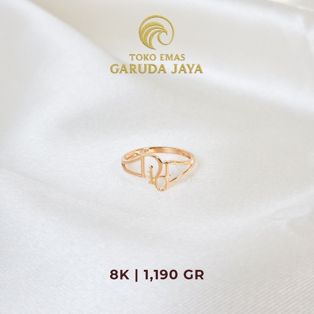 CINCIN DIOR 8K | CINCIN EMAS 8K | CINCIN 1 GR