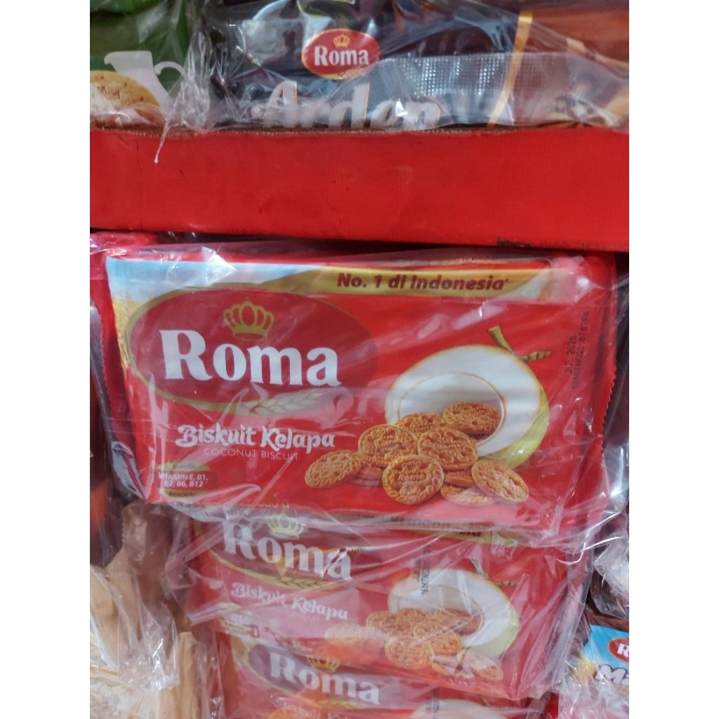 

ROMA BISKUIT KELAPA 300 GR 1 PACK