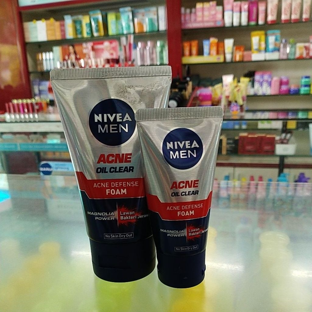 Nivea Men Acne Oil Clear Acne Defense Foam