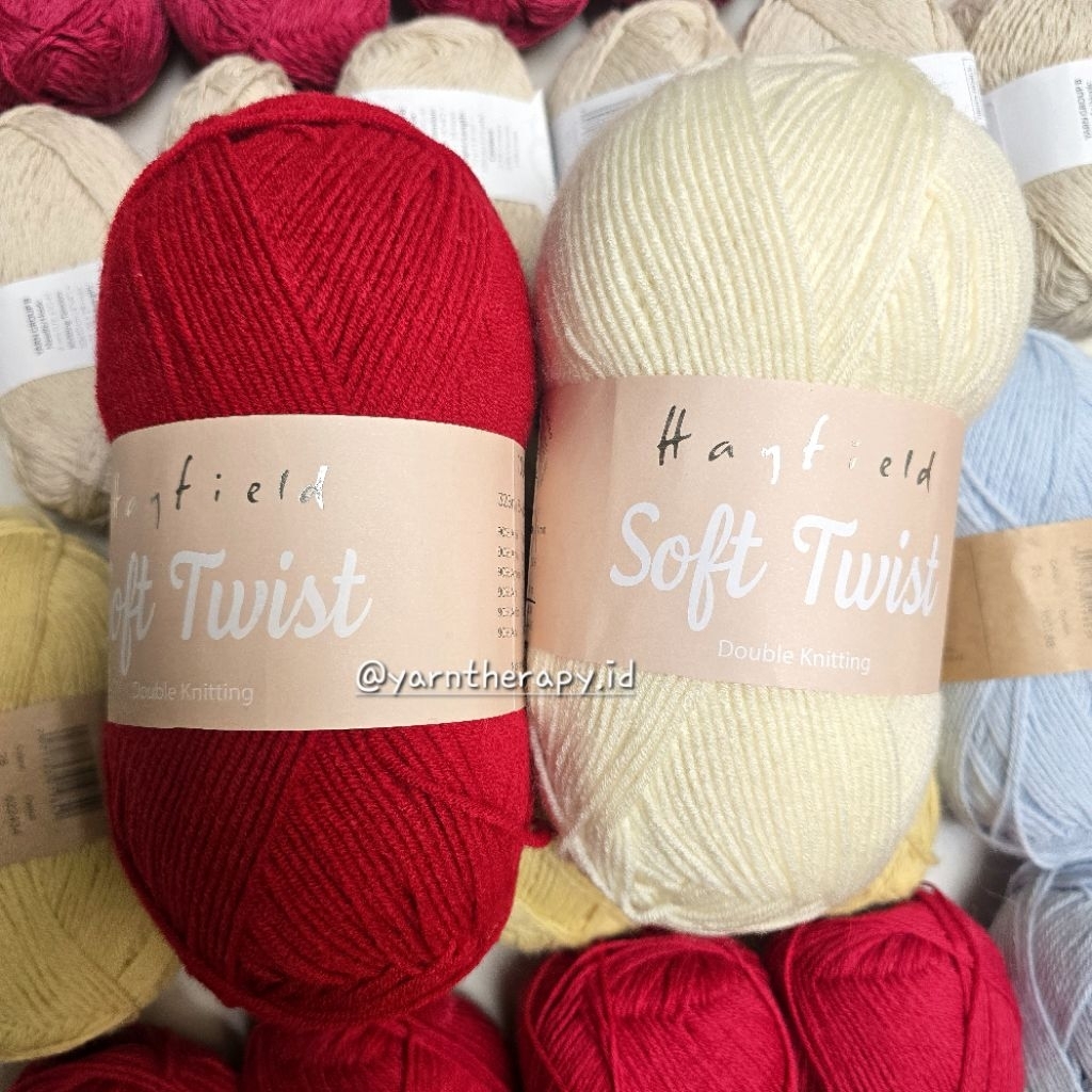 SIRDAR HAYFIELD SOFT TWIST - Benang rajut impor akrilik wool merino, super lembut - yarntherapy.id