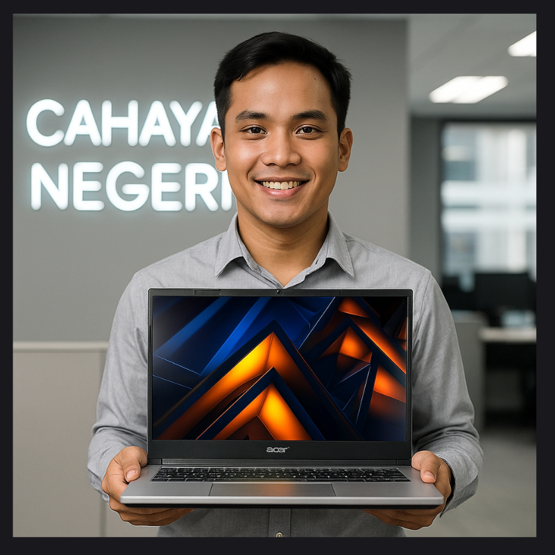 PROMO LAPTOP Acer AMD Ryzen 5 RAM 8GB SSD 256GB LAYAR 14" type ACER One 14 Z2-493 laptop 4 JT.AN BUA