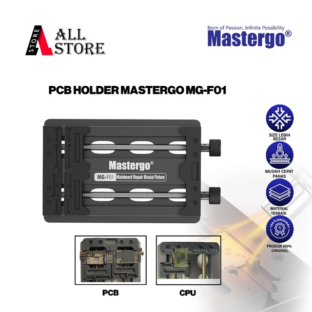 MASTERGO MG-F01 PCB HOLDER ORIGINAL - RAGUM PCB HOLDER - BOARD HOLDER PCB MOTHERBOARD - PENJEPIT PCB