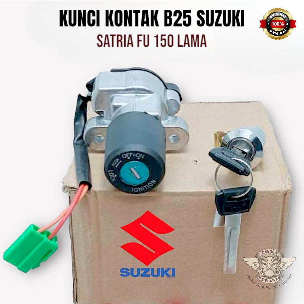 Kunci Kontak Satria FU 150 Lama Set Original Suzuki Kunci Kontak B25 Keyset Satria FU