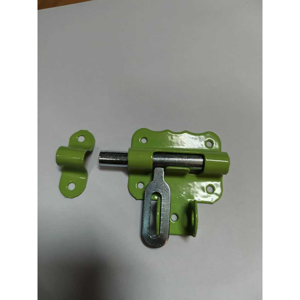 Grendel Overpal Tebal Merk QQ / Gembok Pintu / Slot Pintu Grendel slot Kunci pintu 2" 3" INCH