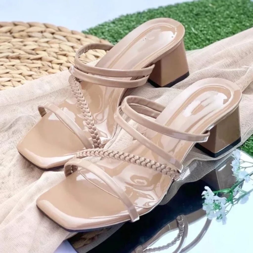 sandal wanita kekinian hak 5cm