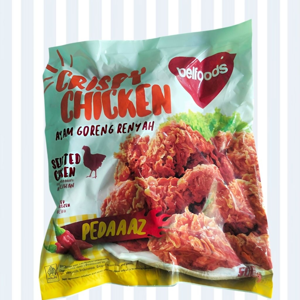 

Belfoods Ayam Goreng Renyah PEDAS 500gr