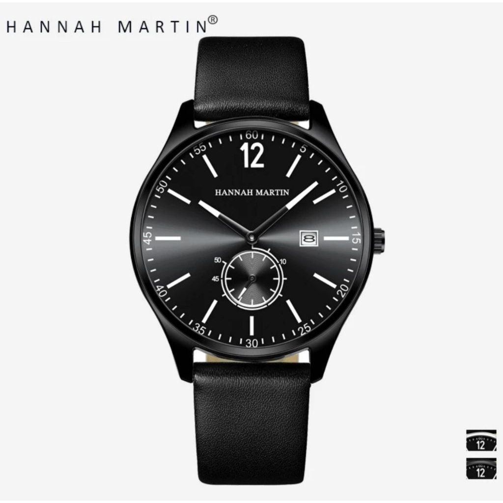 Jam Tangan Pria Hannah Martin 100% Original