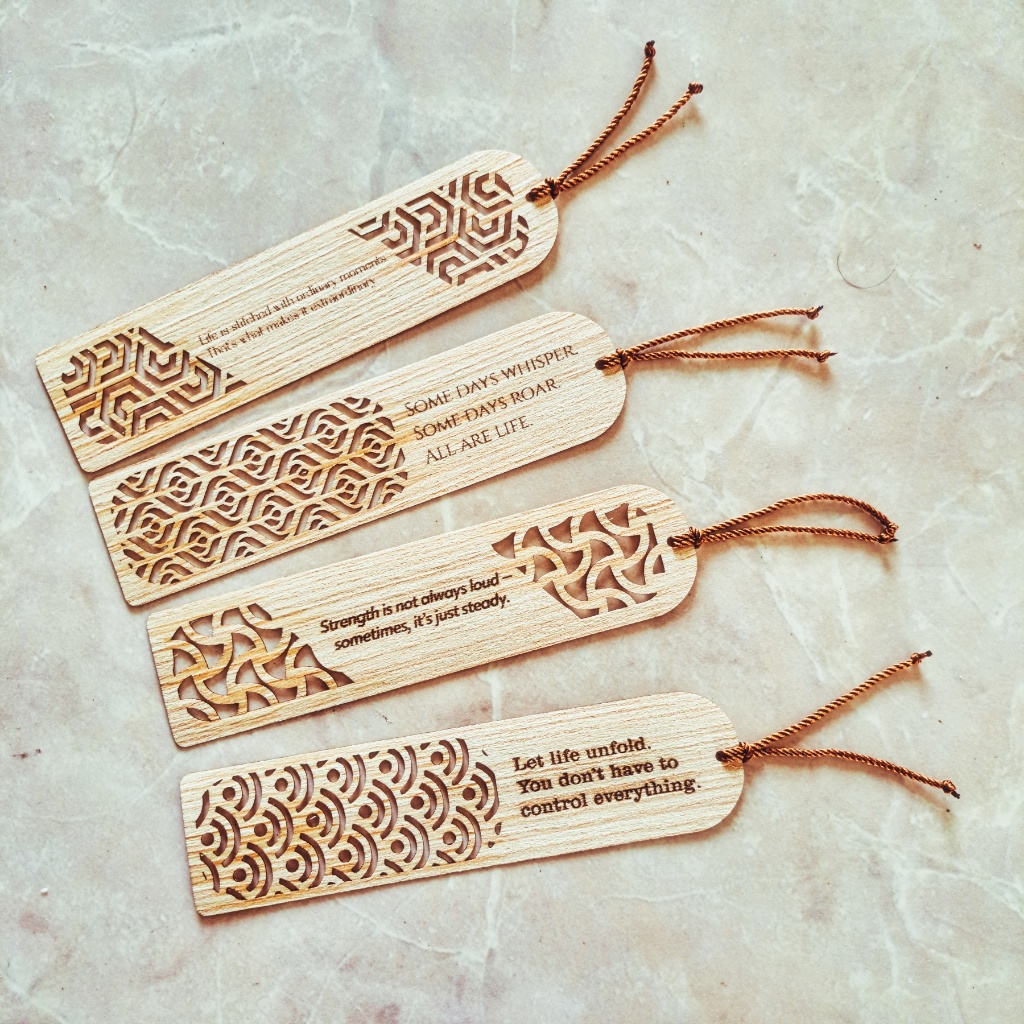 

Finewood - Pembatas Buku Aestetik Plywood - Pembatas Novel - Pembatas Halaman