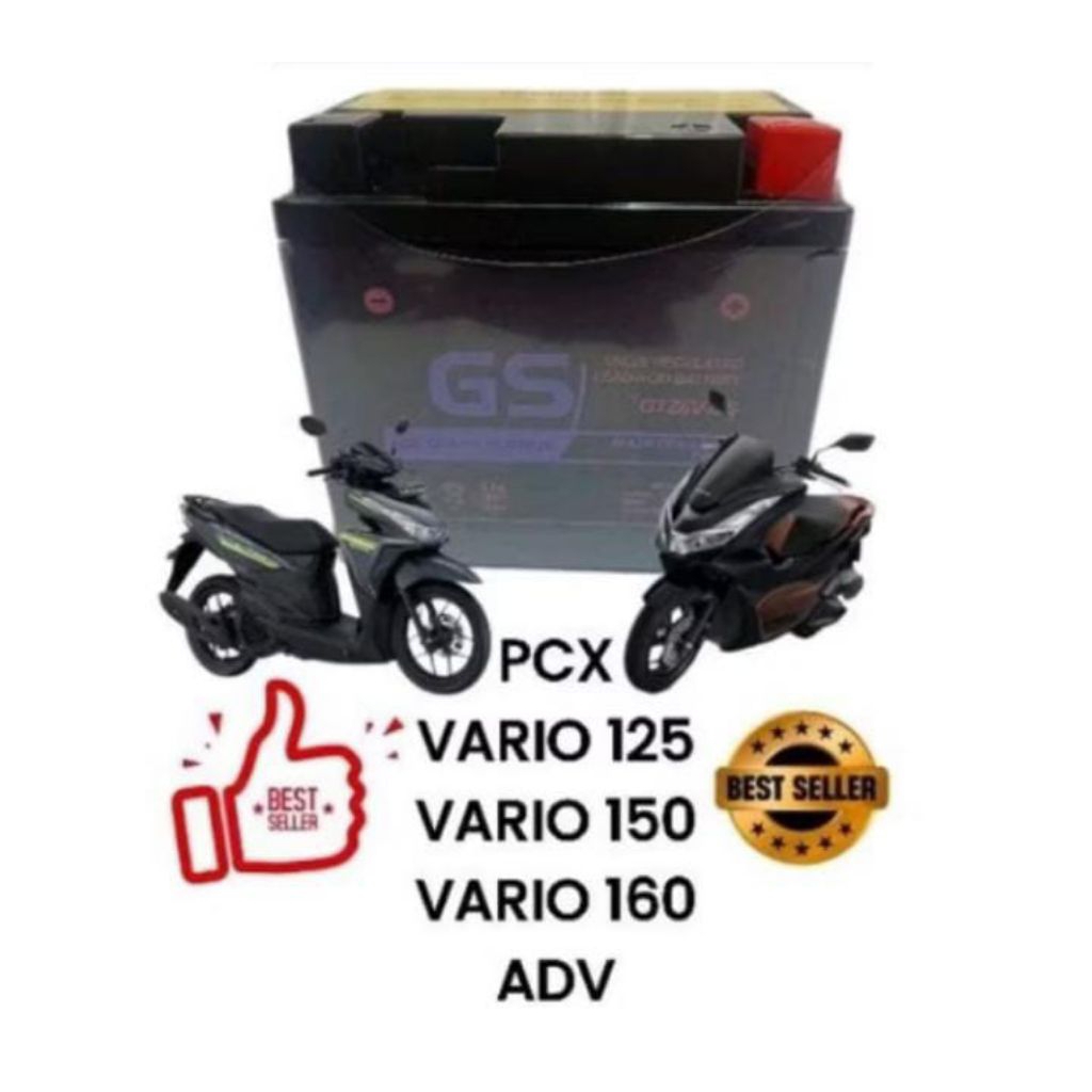 AKI MOTOR HONDA PCX 150/160/GS/GTZ7S,Accu KERING MF