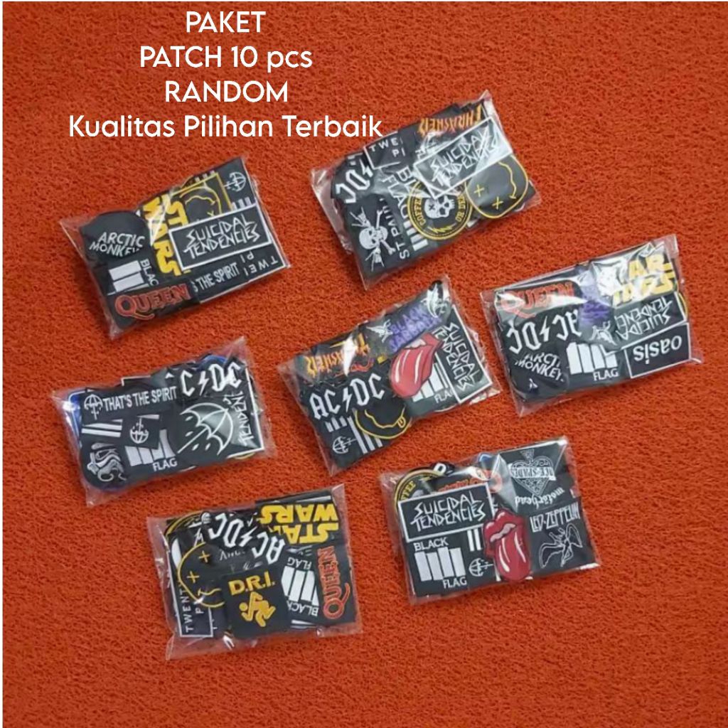 Logo bordir komputer,logo brand luar negri,emblem bordir komputer patc